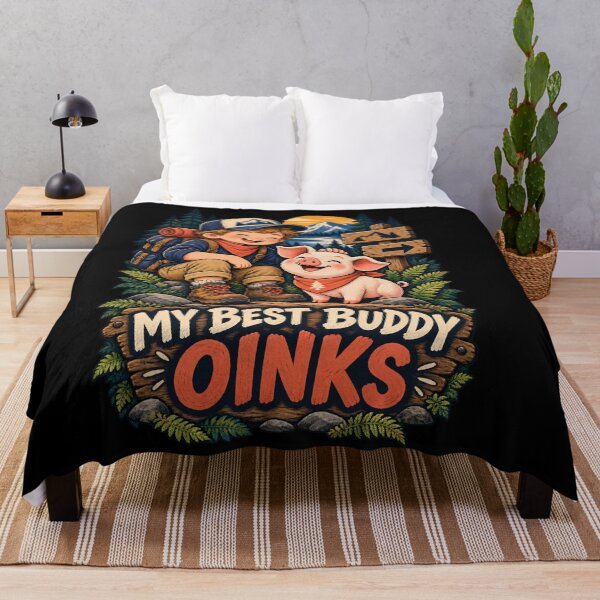 Item preview, My Best Buddy Oinks designed and sold by Art For You Studio.