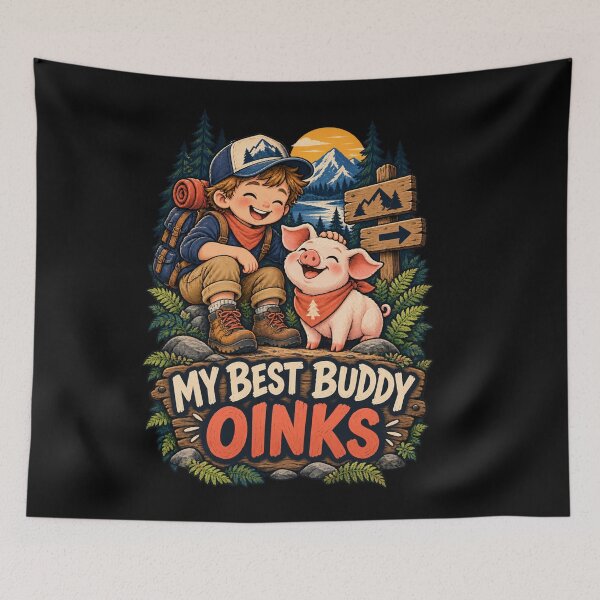 Item preview, My Best Buddy Oinks designed and sold by Art For You Studio.