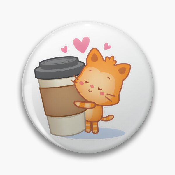 Item preview, The cat loves coffee. designed and sold by AnlizArtShop.