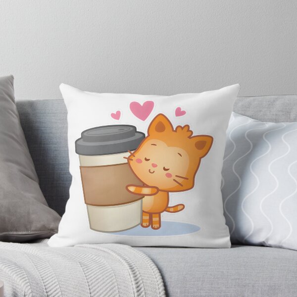 Item preview, The cat loves coffee. designed and sold by AnlizArtShop.