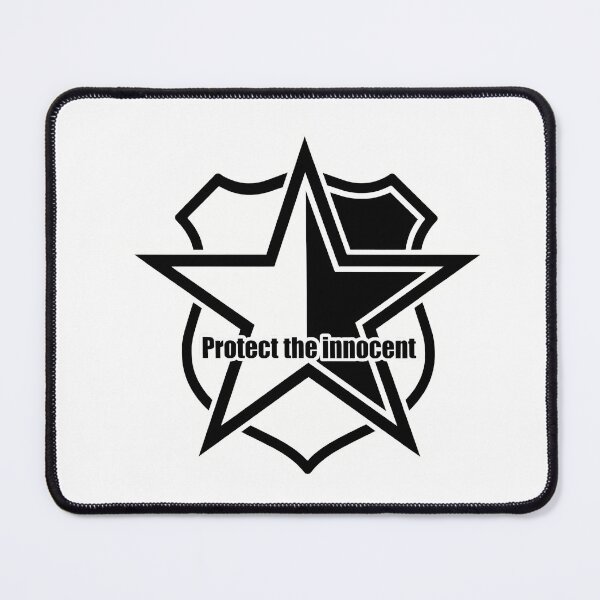 Item preview, Bold Police Badge with Star and Shield designed and sold by NiftyWrx.