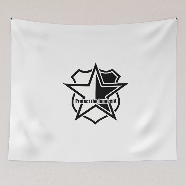 Item preview, Bold Police Badge with Star and Shield designed and sold by NiftyWrx.