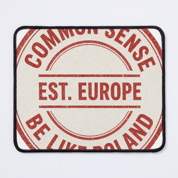 Item preview, Be Like Poland Common Sense Rubber Stamp designed and sold by Acta Diurna Supply.