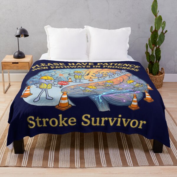 Item preview, Neuron Pathway Detour Stroke Survivor designed and sold by The She Shed.