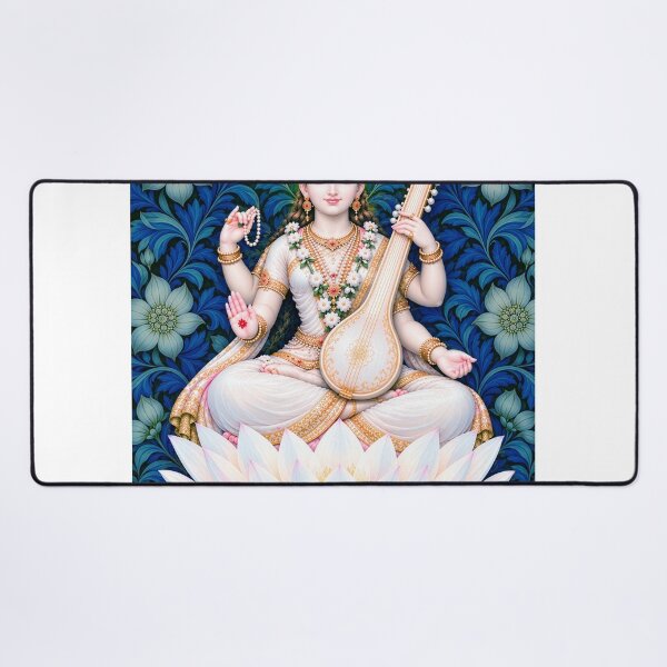 Item preview, Saraswati Seated on a Lotus designed and sold by Laeton Designs.