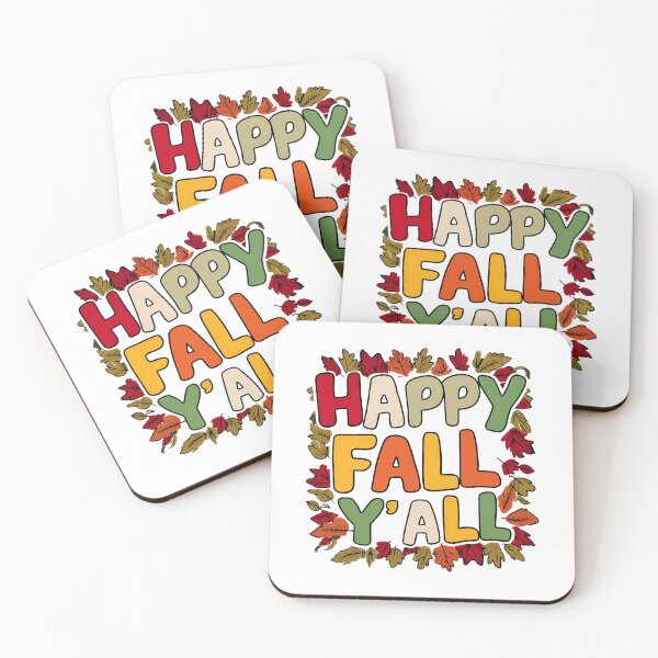Item preview, Happy Fall Y'all - Autumn Leaves Frame designed and sold by EverOakArt.