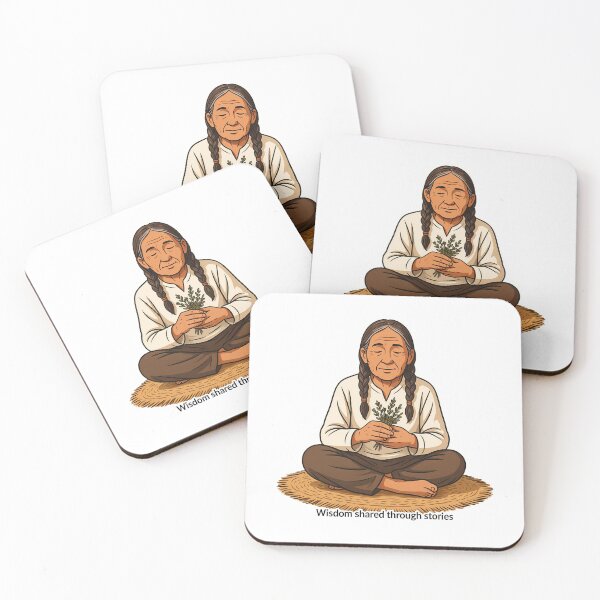 Item preview, Elder Wisdom in Earth Tones designed and sold by NiftyWrx.