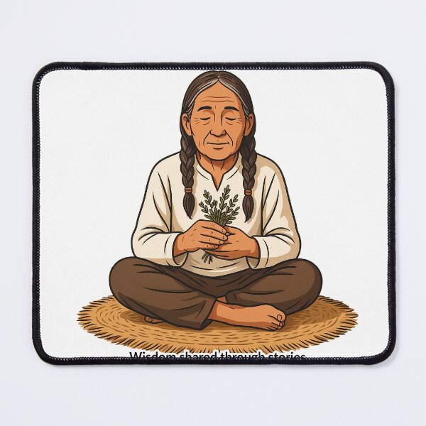 Item preview, Elder Wisdom in Earth Tones designed and sold by NiftyWrx.