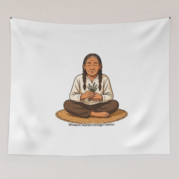 Item preview, Elder Wisdom in Earth Tones designed and sold by NiftyWrx.