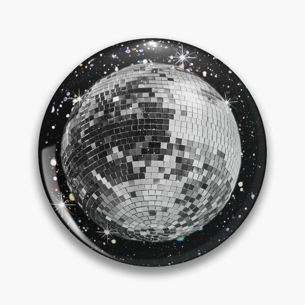 Item preview, Black And White Disco Ball Club designed and sold by BURRITO-STUDIO.
