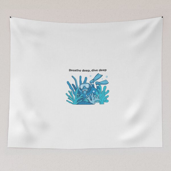 Item preview, Breathe Deep Dive Deep designed and sold by NiftyWrx.