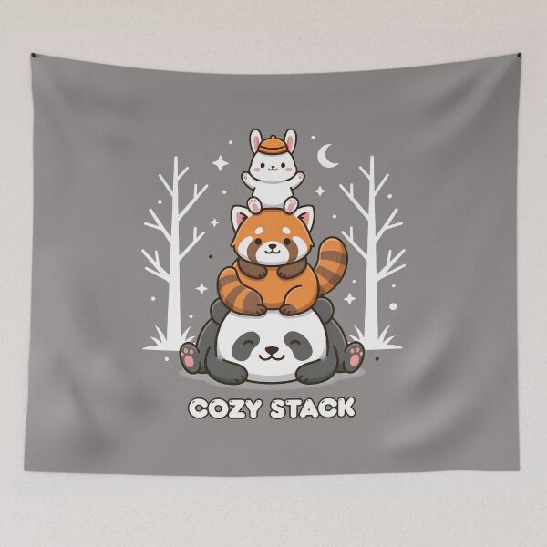 Item preview, Nap Stack_ Panda, Red Panda, Bunny Cute-38 designed and sold by antyejhprice.