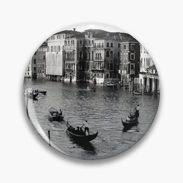 Item preview, Timeless Venice – Gondolas in Black and White designed and sold by celinebisson.