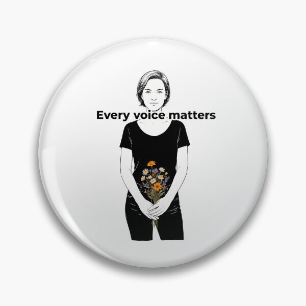Item preview, Confident Woman with Wildflowers Quote designed and sold by NiftyWrx.