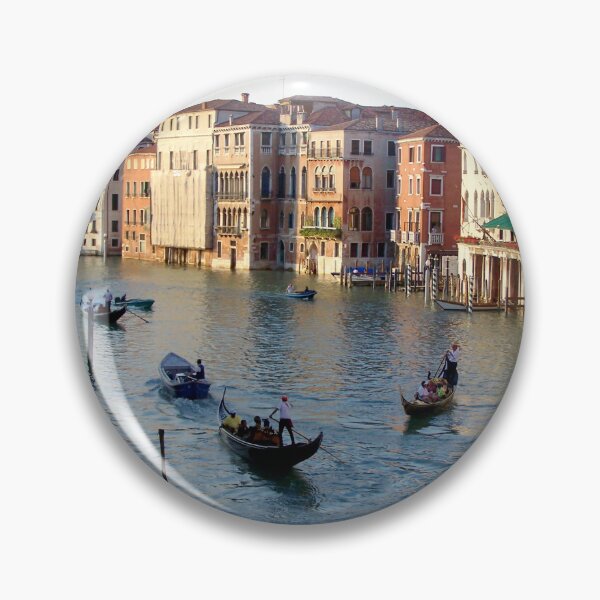 Item preview, Venice Grand Canal – Colorful Gondolas and Palaces designed and sold by celinebisson.