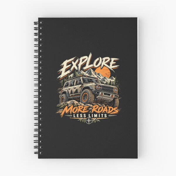 Item preview,  Explore More Roads – Less Limits Off Road Adventure designed and sold by Origami-BA.