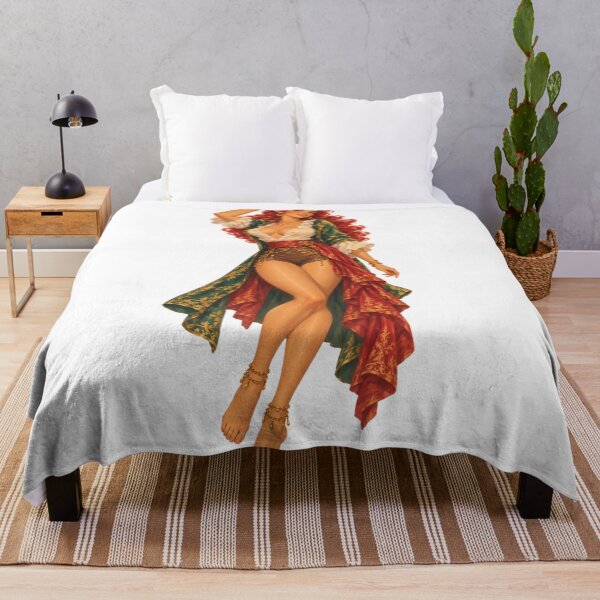 Item preview, Redhead Elf Pin Up – Vintage Fantasy Glamour designed and sold by Cosplayvintage.