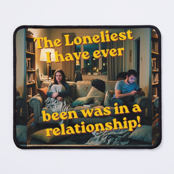 Item preview, The Loneliest I Have Ever Been Was In A Relationship! designed and sold by REALiTY WiTHiN.