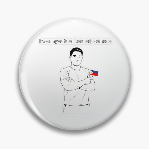 Item preview, Proud Filipino Heritage Badge designed and sold by NiftyWrx.