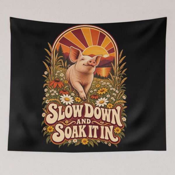 Item preview, Slow Down Soak It In designed and sold by Art For You Studio.