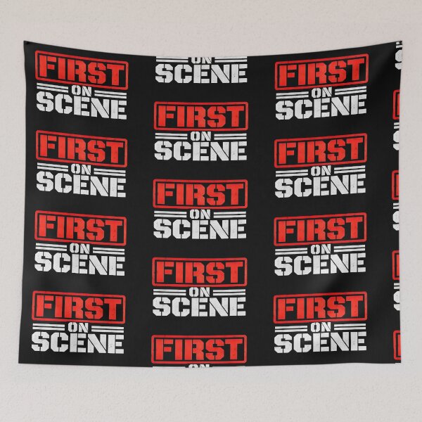 Item preview, First On Scene Emergency Responder Paramedic Shirt designed and sold by StudioBilly3000.