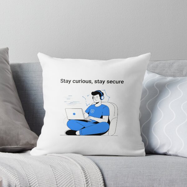 Item preview, Stay Curious Stay Secure designed and sold by NiftyWrx.