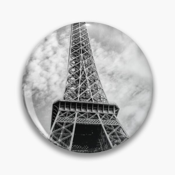Item preview, Timeless Eiffel Tower in Black and White designed and sold by celinebisson.