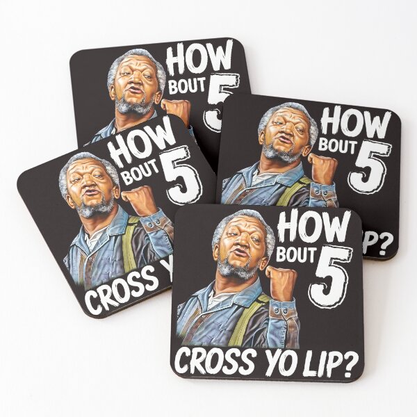 Item preview, Morgan Freeman How Bout 5 Cross Yo Lip? Quote Art designed and sold by Millle-Feuye.