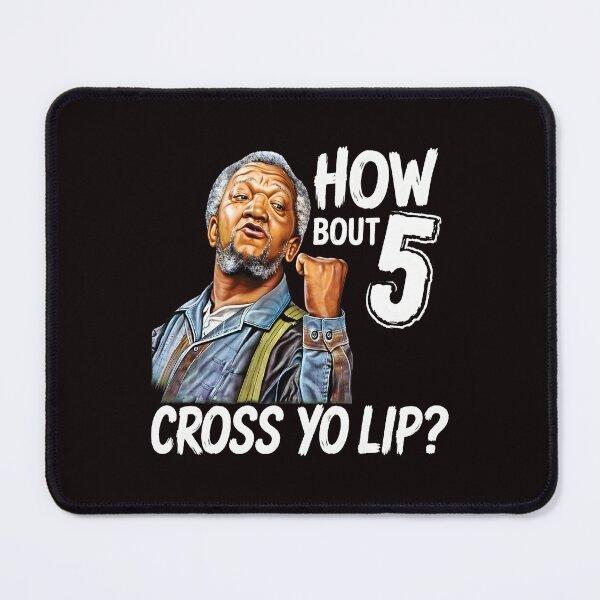 Item preview, Morgan Freeman How Bout 5 Cross Yo Lip? Quote Art designed and sold by Millle-Feuye.