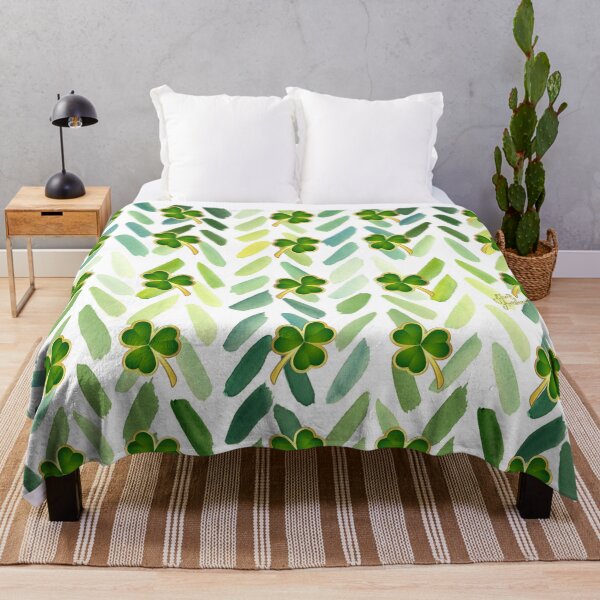 Item preview, Shamrock Clover Cover designed and sold by Fluid Artzworx.