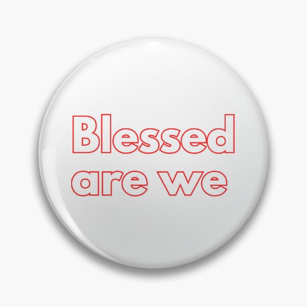Item preview, (Red) Blessed Are We Christian Christmas Quote designed and sold by r-wan-design.