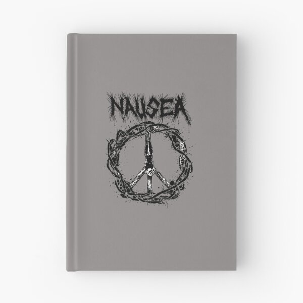 Item preview, Nausea Grunge Barbed Wire Peace Sign Graphic-63 designed and sold by ethana1ok.