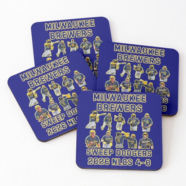 Item preview, Milwaukee Brewers Sweep Dodgers  designed and sold by WoodburyLake.