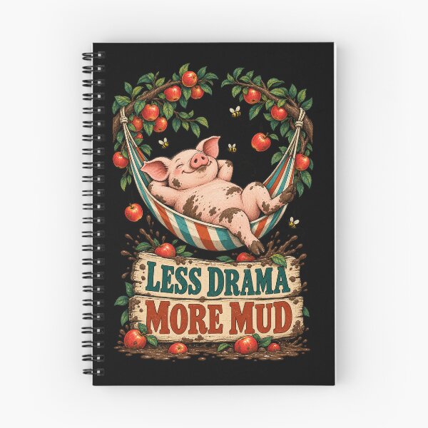 Item preview, Less Drama More Mud designed and sold by Art For You Studio.