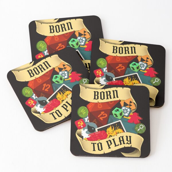 Item preview, Born to Play Gaming Dice designed and sold by AXA-Walahada.