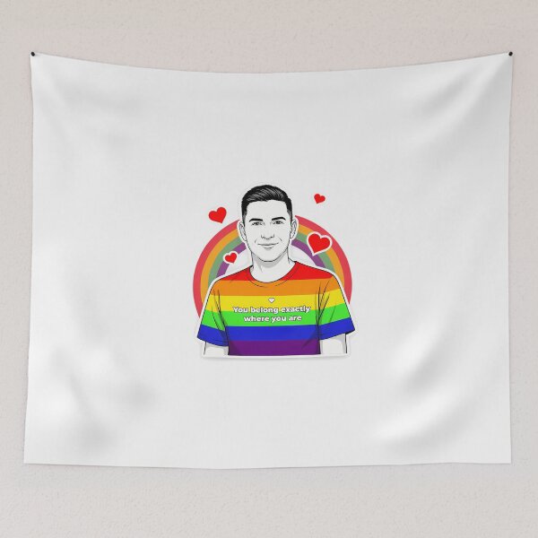 Item preview, Rainbow Pride Bold Text designed and sold by NiftyWrx.