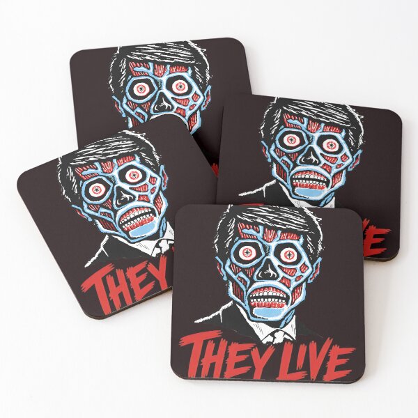 Item preview, They Live Face Zombie Suit Red Letter  designed and sold by AXA-Walahada.