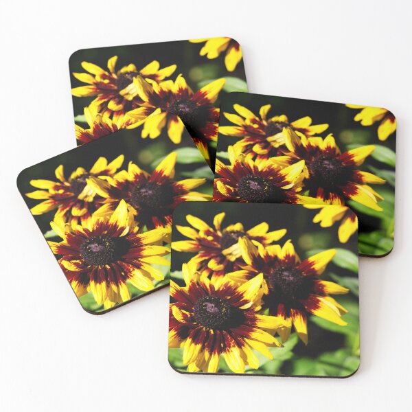 Item preview, Golden Yellow and Burgundy Black Eyed Susans designed and sold by celinebisson.