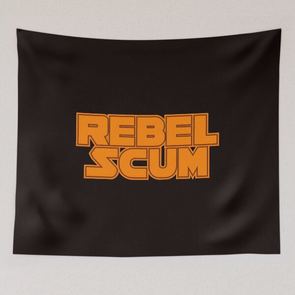 Item preview, Rebel Scum Bold Orange  designed and sold by Artful-Blooms.