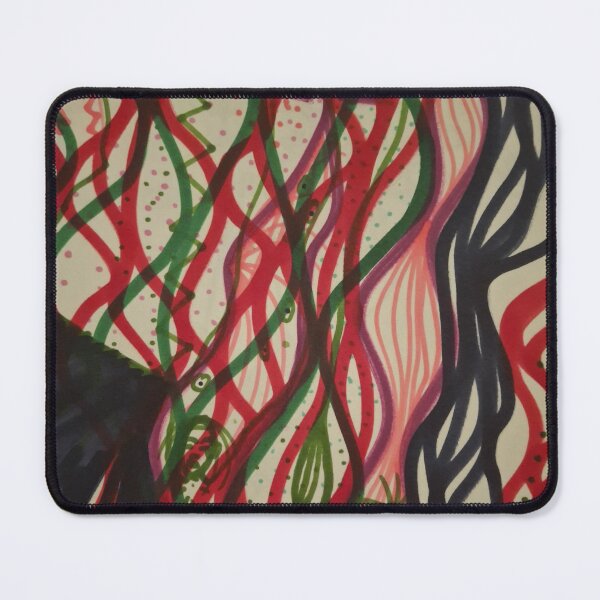 Item preview, Flowing Ribbons in Red and Green designed and sold by anwerpeternay.