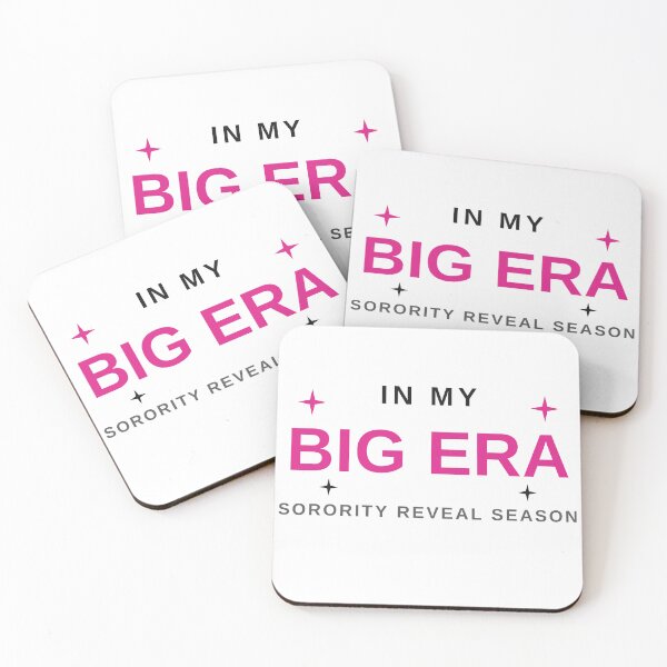 Item preview, In My Big Era Sorority Funny Big Little Reveal Greek Life Gift designed and sold by nicoledesign.