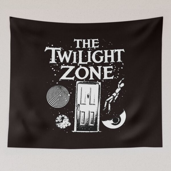 Item preview, The Twilight Zone Door Vortex Clock Mannequin Art designed and sold by NoxArtis.