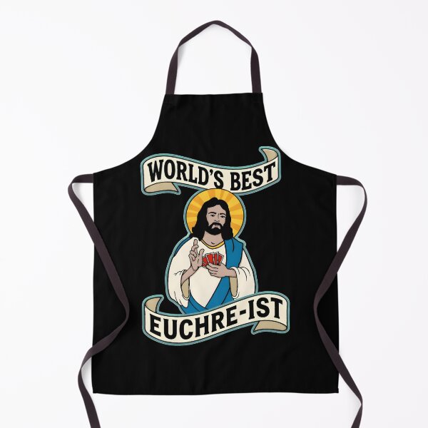 Item preview, World's Best Euchre Player Jesus Card Game designed and sold by KarienaleeKk.