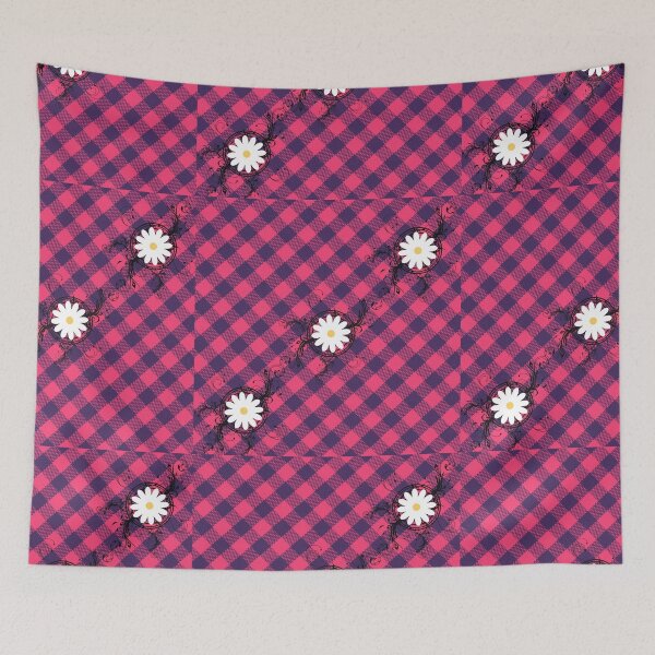 Item preview, Sunflowers On Plaid designed and sold by lifeinspired4u.