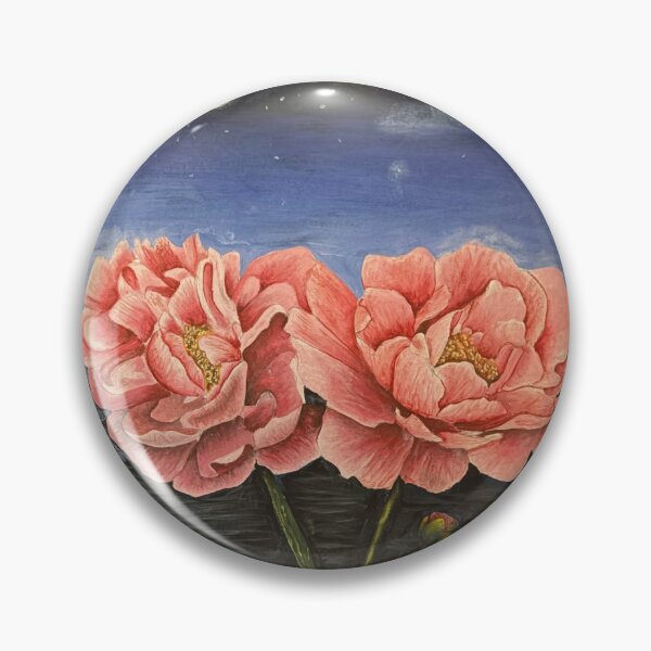 Item preview, Moonlit Roses – Enchanted Castle & Pink Flowers | Dark Fantasy Art designed and sold by mothificaart.