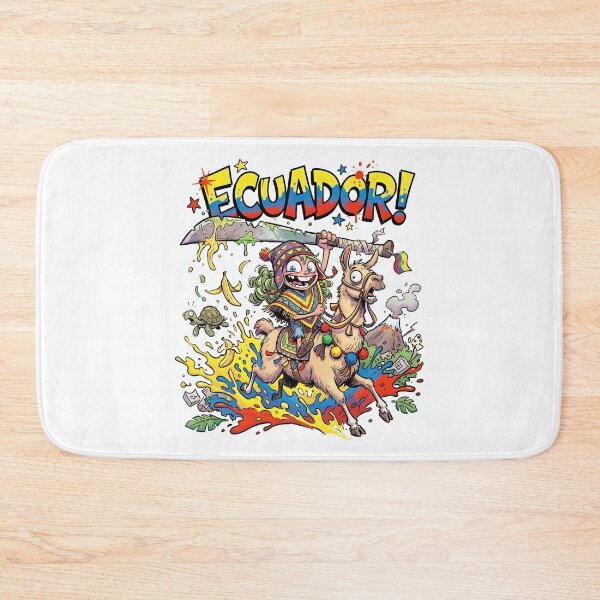 Item preview, Colorful Ecuador: Andean Adventure with Llama designed and sold by EdwinkOne.