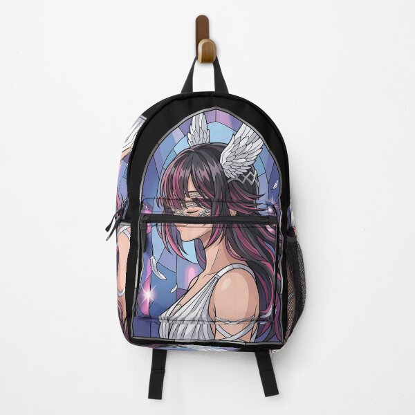 Item preview, Columbina Genshin Impact Angelic Stained Glass Portrait designed and sold by mildaclairmo.