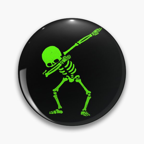 Item preview, Dabbing-Skeleton-Green designed and sold by whitesherb.