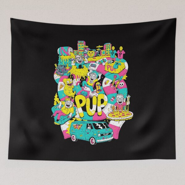Item preview, Vibrant Cartoon Van and Characters Art designed and sold by ValentinCasevc.