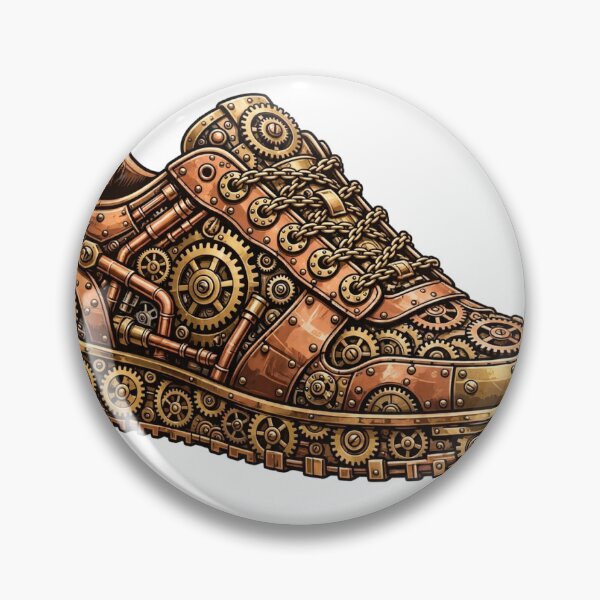 Item preview, Cog Couture Steampunk Sneaker Shirt | Gear Kicks Gift Tee designed and sold by DripyDesigns.